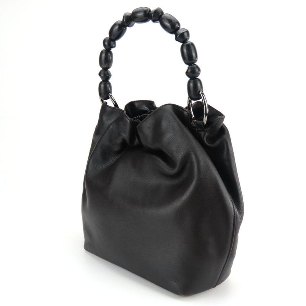 Christian Dior Maris Pearl Leather Handbag - Picture 2 of 10